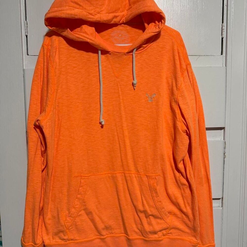 American-eagle Women's Orange Hoodie